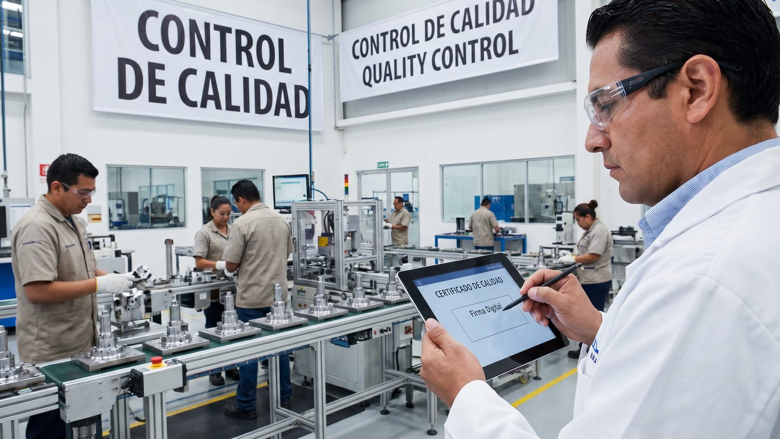 Evidencia digital para Calidad - firma electrónica con GPS y foto