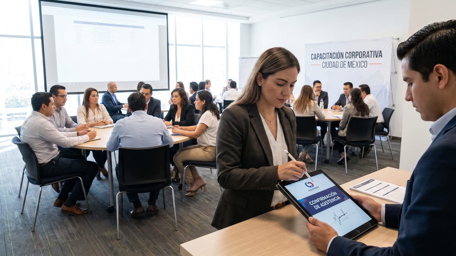 Evidencia digital para Capacitación - firma electrónica con GPS y foto