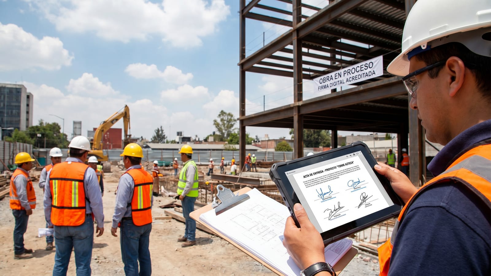Evidencia digital para Tu Negocio - firma electrónica con GPS y foto