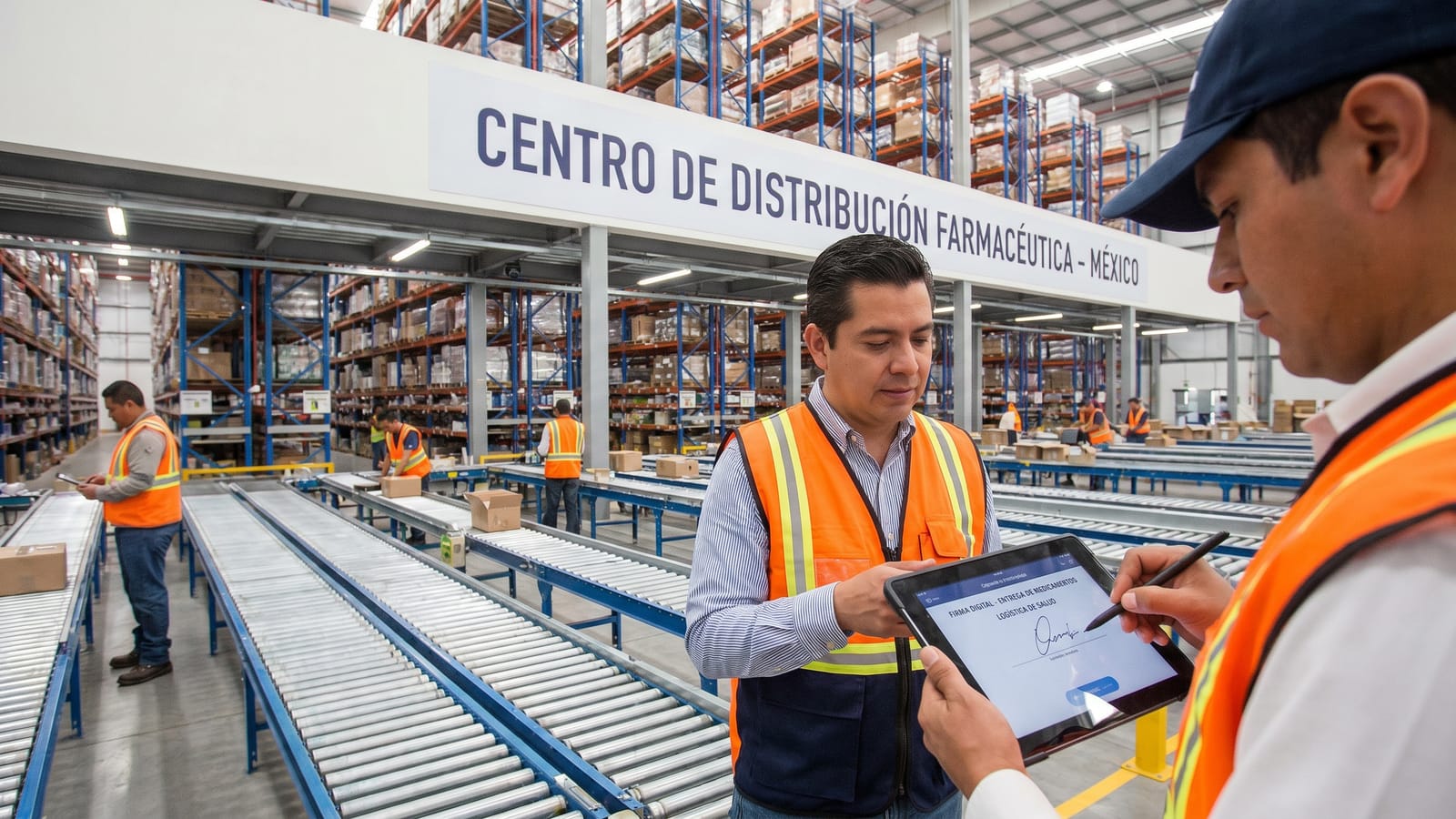 Evidencia digital para Distribuidora Farmacéutica - firma electrónica con GPS y foto