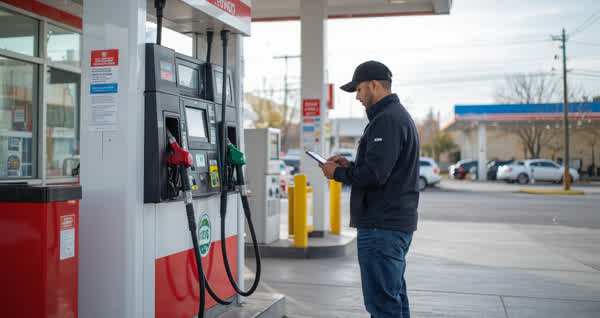 Gasolinera - evidencia digital